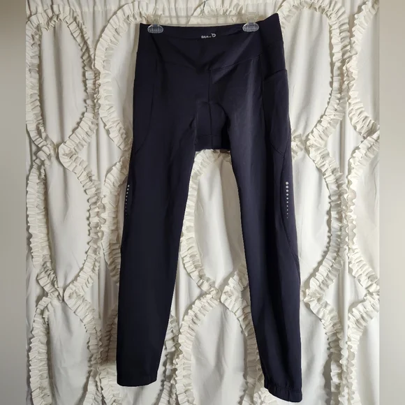 Baleaf Women’s Cycling Leggings Padded Black Sz XL - Picture 2 of 6